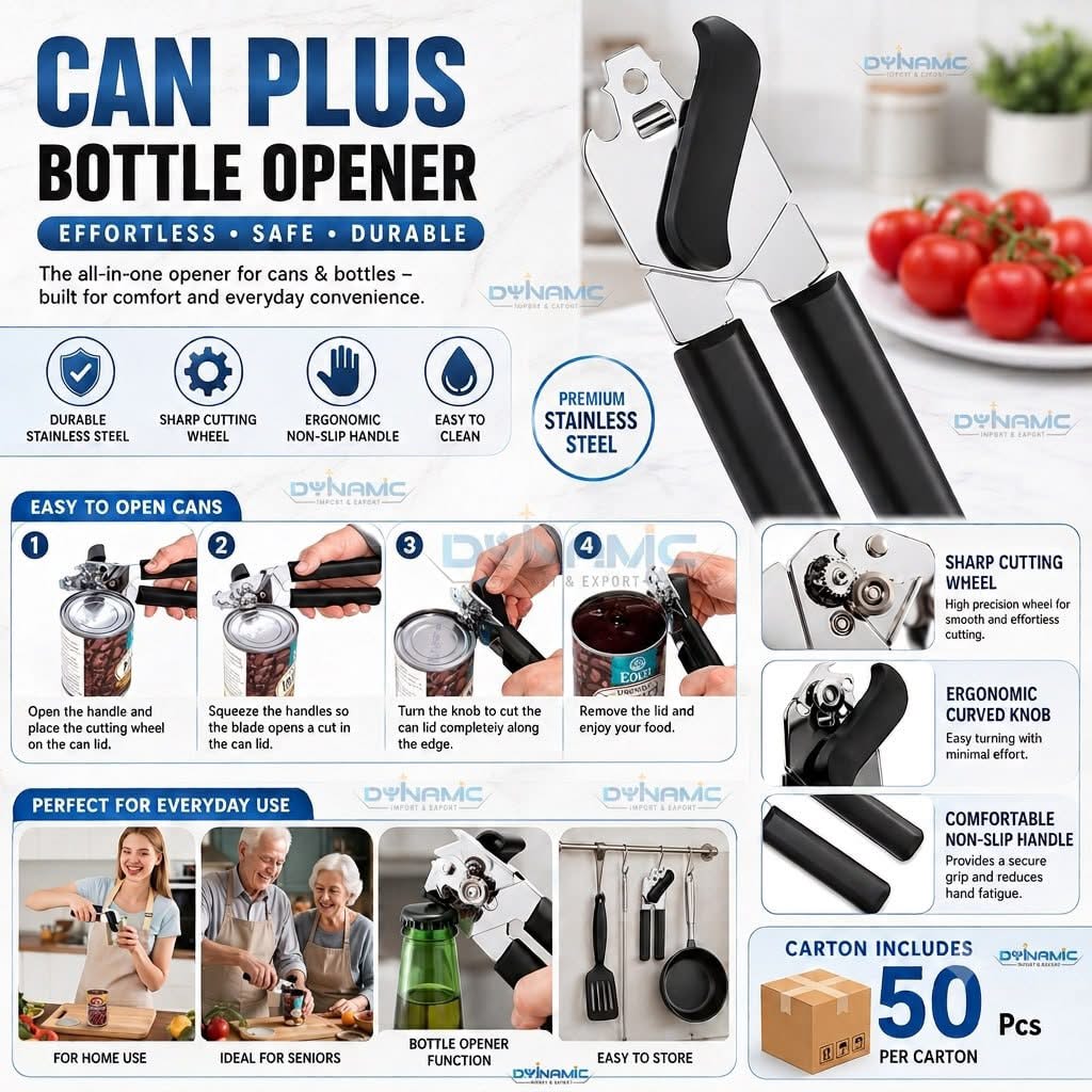 Can Plus Bottle Opener