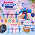 Squeaky Hammer Keychain Toy