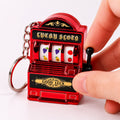 Mini Lucky Slot Machine Keychain